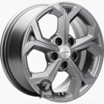 Khomen KHW 1606 6.5x16 5*114.3 ET50 DIA66.1 Gray Литой