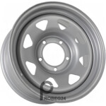 Grizzly SW01 8x16 6*139.7 ET-20 DIA110.1 Silver Штампованный