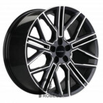 Khomen KHW 2101 9.5x21 5*112 ET36 DIA66.6 Black-FP Matt Литой