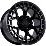 FF Q2006 9x18 6*139.7 ET20 DIA110.1 Gloss Black Tinted Литой