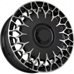 FF KF54 7x17 5*105 ET38 DIA73.1 Black Polish Литой