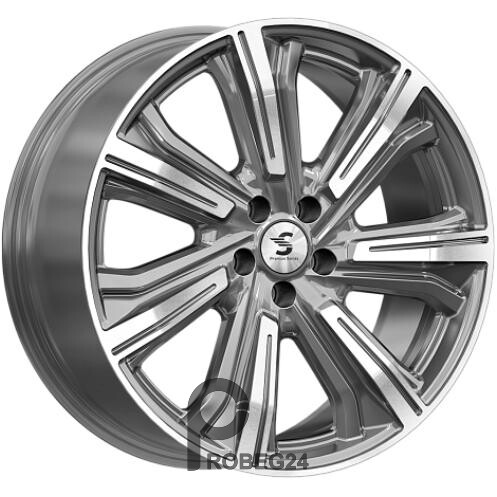 K&K Kleemann 8.5x20 5*120 ET43 DIA65.1 Diamond gloss graphite Литой