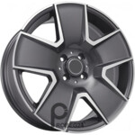 Kipardo KF61 7.5x17 4*100 ET40 DIA73.1 Gunmetal Machine Face Литой
