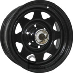 Trebl Off-road 01 7x16 5*139.7 ET0 DIA110.1 Black Штампованный