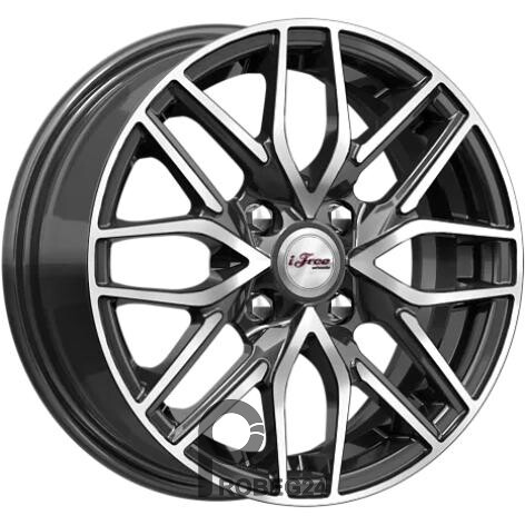 iFree Кайкос 5.5x14 4*98 ET35 DIA58.6 Блэк Джек Литой