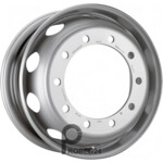 Asterro YF29PLUS 9x22.5 10*335 ET159 DIA281 Silver Штампованный
