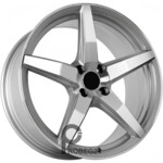 FF FBX501 7.5x17 4*100 ET38 DIA73.1 Silver Mahined Face Литой