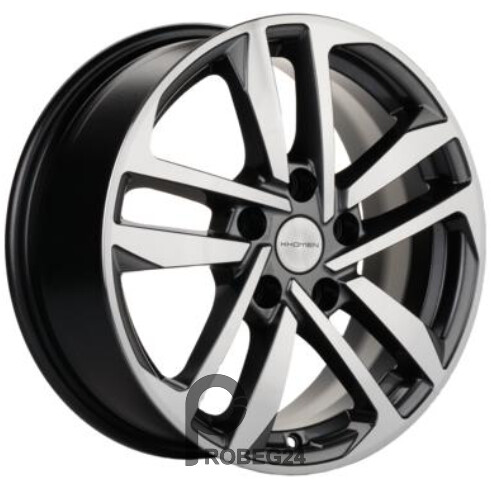 Khomen KHW 1612 6.5x16 5*100 ET45 DIA57.1 Gray-FP Литой
