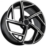 FF FBX115 7.5x17 5*114.3 ET35 DIA73.1 Black Machined Face Литой