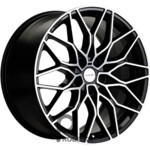 Khomen KHW 1902 8.5x19 5*108 ET48 DIA60.1 Black-FP Литой