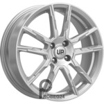 WUP UP107 6.5x17 4*100 ET40 DIA67.1 Silver Classic Литой