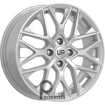WUP UP101 6x16 4*100 ET41 DIA60.1 Silver Classic Литой