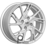 WUP UP115 6.5x15 4*100 ET37 DIA60.1 Silver Classic Литой