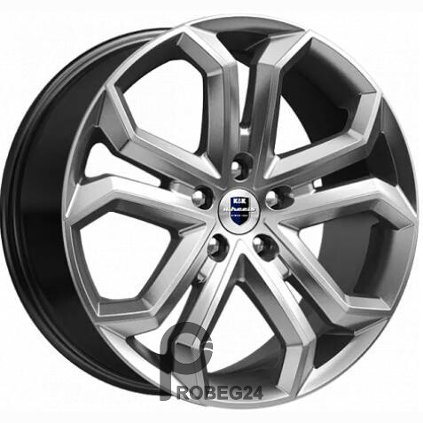 K&K КС466 8.5x19 5*114.3 ET35 DIA60.1 Дарк платинум Литой