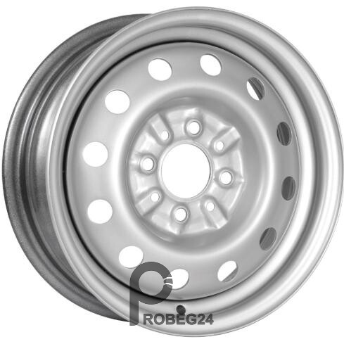 ТЗСК ВАЗ 01-07 5x13 4*98 ET29 DIA60.1 Silver Штампованный
