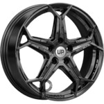 WUP UP118 6.5x18 5*114.3 ET50 DIA66.1 New Black Литой