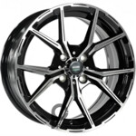 Megami MGM-22 6.5x15 4*98 ET35 DIA58.6 BKF Литой
