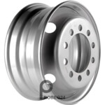 Asterro M22 11.75x22.5 10*335 ET0 DIA281 Silver Штампованный