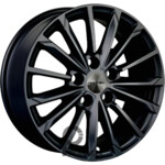 Khomen KHW 1611 6.5x16 5*108 ET45 DIA60.1 Black Литой
