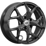 Wheels UP UP120 6.5x16 5*100 ET38 DIA57.1 New Black Литой
