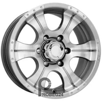 K&K Байконур 7x15 6*139.7 ET0 DIA110.1 Сильвер Литой