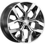 Скад Ламберт 7.5x18 5*112 ET40 DIA66.6 Алмаз графит Литой
