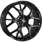 Khomen KHW 2012 8x20 5*114.3 ET40 DIA64.1 Black Литой