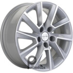 Khomen KHW 1604 6x16 5*100 ET38 DIA57.1 F-Silver-FP Литой