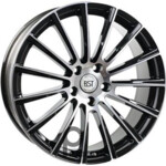 RST R108 8x18 5*112 ET43 DIA66.6 BKFP Литой