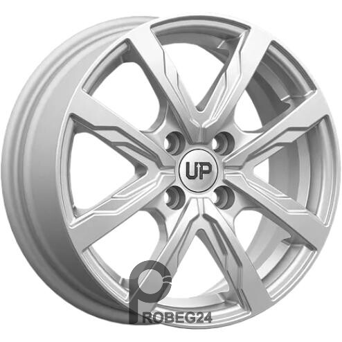 Wheels UP UP122 6x15 4*100 ET46 DIA54.1 Silver Classic Литой