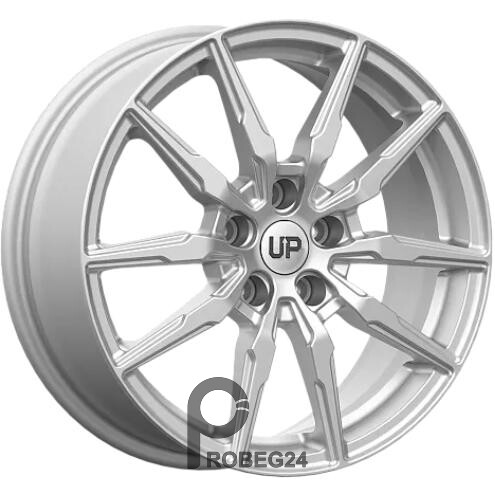 Wheels UP UP121 7x17 5*114.3 ET45 DIA67.1 Silver Classic Литой