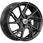 WUP UP115 6.5x15 4*100 ET45 DIA54.1 New Black Литой