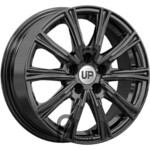 Wheels UP UP123 6x15 5*108 ET46 DIA63.3 New Black Литой