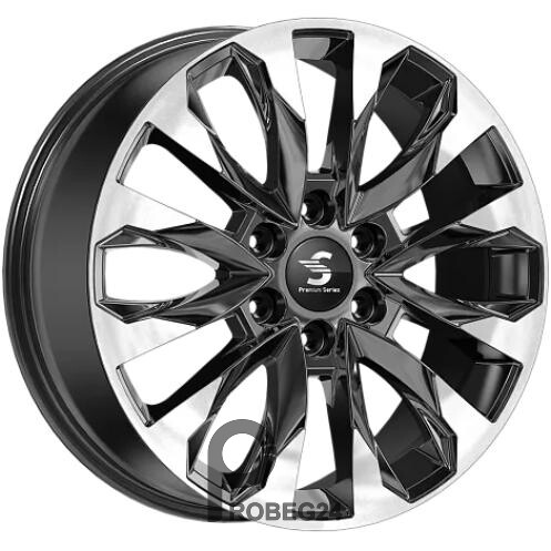 K&K КР007 8x20 6*139.7 ET60 DIA95.1 Diamond quartz Литой