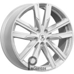 K&K КР014 8x20 5*112 ET28 DIA66.6 Elite silver Литой