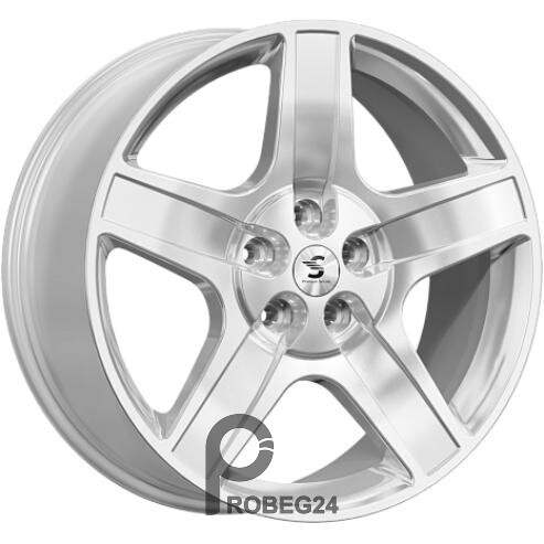 K&K КР008 8.5x20 5*120 ET47 DIA72.6 Elite silver Литой