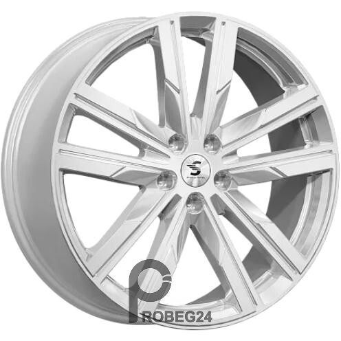 K&K КР014 8x20 5*112 ET27 DIA66.6 Elite silver Литой