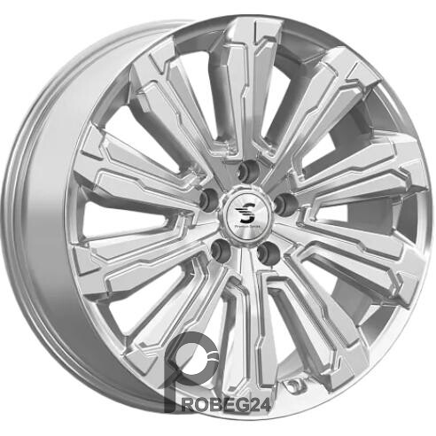 K&K Humber 8x20 5*120 ET41.5 DIA66.1 Elite silver Литой
