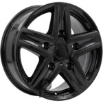 N2O V2237 6.5x16 5*130 ET55 DIA89.1 Black Литой