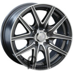 LS 188 6.5x15 5*100 ET38 DIA57.1 GMF Литой