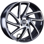 LS 1054 7.5x17 4*100 ET40 DIA60.1 BKF Литой