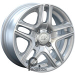 LS 802 7x16 5*112 ET38 DIA66.6 Silver Литой