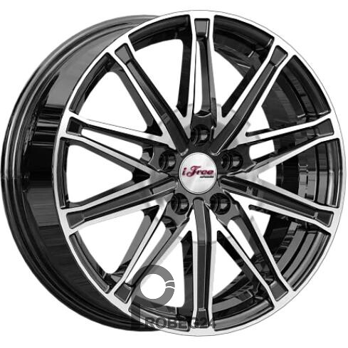 iFree Виар 6.5x17 5*114.3 ET45 DIA66.1 Блэк Джек Литой