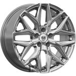 K&K Ариус 7x17 4*108 ET25 DIA65.1 Дарк платинум Литой