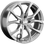LS 764 7.5x17 5*112 ET40 DIA57.1 Silver Литой