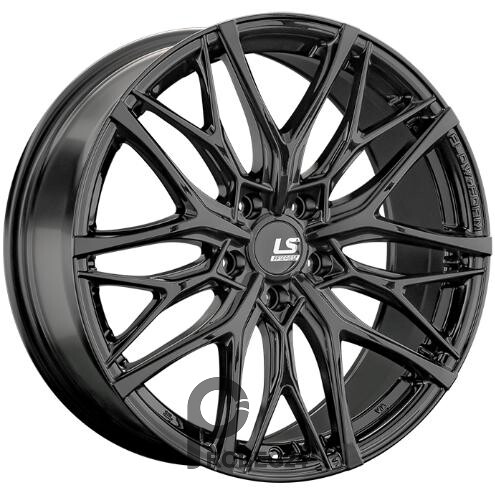 LS FlowForming RC84 8.5x19 5*114.3 ET45 DIA67.1 BK Литой