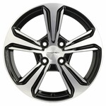 Диск Khomen 1502 6 x 15 4*100 Et: 50 Dia: 60,1 BLACK-FP