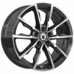 Диск K&K Меренге 7,5 x 17 5*114,3 Et: 45 Dia: 60,1 Алмаз Черный