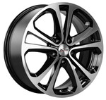 Диск X'trike X-113M 7 x 17 5*105 Et: 38 Dia: 56,6 BK/FP