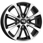 Диск K&K Беринг 6,5 x 15 4*108 Et: 18 Dia: 65,1 алмаз черный